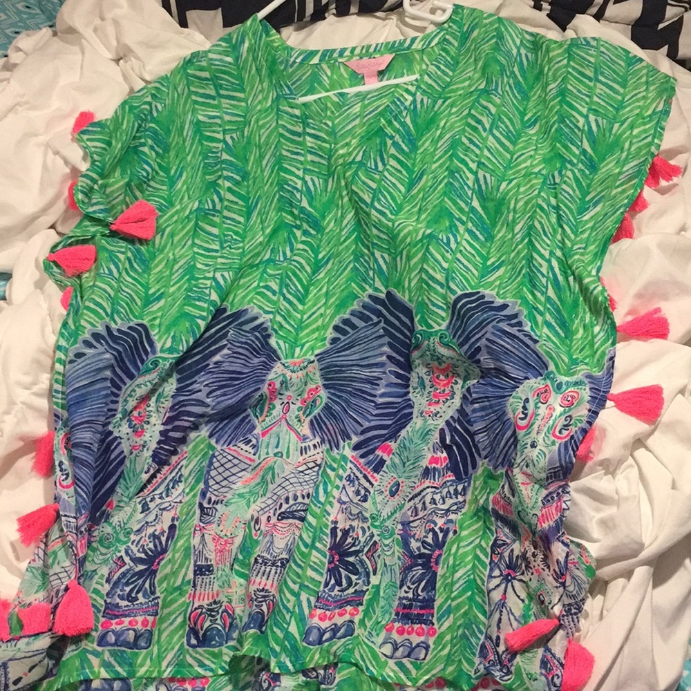 Lilly Pulitzer bathing suit cover up